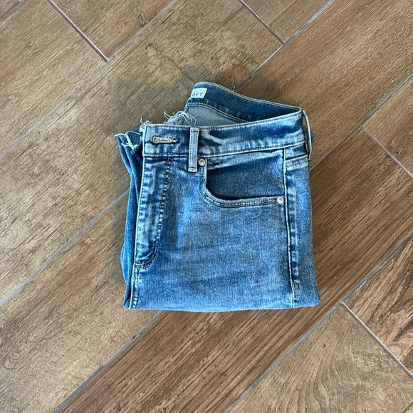 Loft The Kick Crop Jeans - Picture 2 of 8